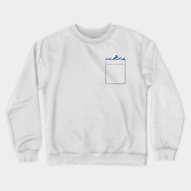 Wave Crewneck Sweatshirt by ORBN